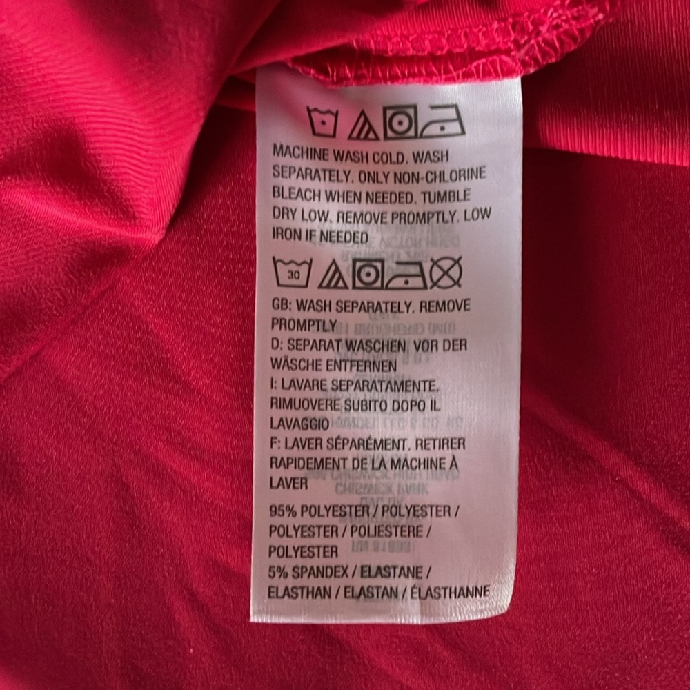 SUSAN GRAVER Modern Essentials Liquid Knit 3/4 Sleeves Tunic Fuchsia QVC Small - Picture 6 of 9